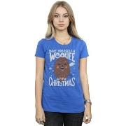 T-shirt Disney Wookiee Little Christmas