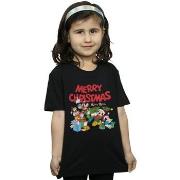 T-shirt enfant Disney Mickey Mouse And FriendsWinter Wishes