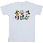 T-shirt enfant Disney Mickey Mouse And Friends Faces