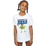 T-shirt enfant Disney Monsters University Property Of MU