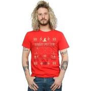 T-shirt Harry Potter Christmas Pattern