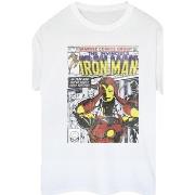 T-shirt Marvel Iron Man Head Gear Off