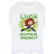 T-shirt Marvel St Patrick's Day Black Widow Luck