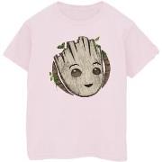 T-shirt Marvel I Am Groot Wooden Head