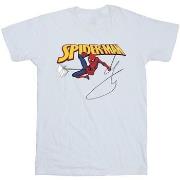 T-shirt enfant Marvel Spider-Man With A Book