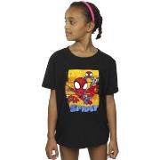 T-shirt enfant Marvel Spidey And His Amazing Friends Flying