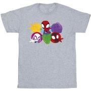 T-shirt enfant Marvel Spidey And His Amazing Friends Faces