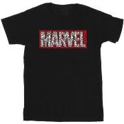 T-shirt Marvel Comics Hearts Logo