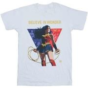 T-shirt enfant Dc Comics 80th Anniversary Believe In Wonder