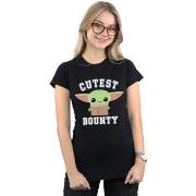 T-shirt Disney The Mandalorian Cutest Bounty