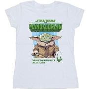 T-shirt Disney The Mandalorian The Force Is Strong