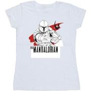 T-shirt Disney The Mandalorian Shoots