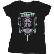 T-shirt Disney The Mandalorian Fierce Warrior