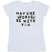 T-shirt Disney The Mandalorian May The Force Be With You