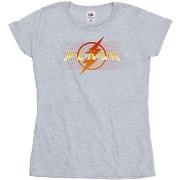 T-shirt Dc Comics The Flash Red Lightning