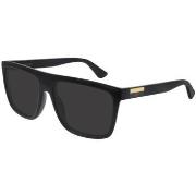 Lunettes de soleil Gucci GG0748S Lunettes de soleil, Noir/Gris, 59 mm