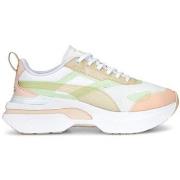 Baskets Puma BASKETS FEMME KOSMO RIDER SOFT WNS BLANCHES ET ROSES