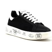 Chaussures Premiata Sneaker Donna Black White BELLE-6278