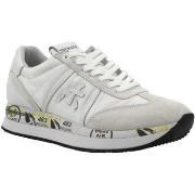 Chaussures Premiata Sneaker Donna White Grey CONNY-5617