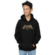 Sweat-shirt enfant Dc Comics Justice League Movie Batman Logo Textured