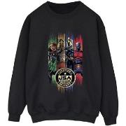 Sweat-shirt Dc Comics Black Adam JSA Gold Badge