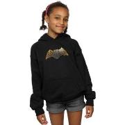 Sweat-shirt enfant Dc Comics Justice League Movie Batman Logo Textured