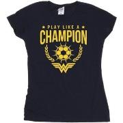 T-shirt Dc Comics Play Like A Champion