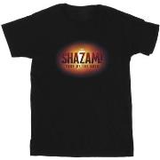 T-shirt Dc Comics Shazam Fury Of The Gods 3D Logo Flare