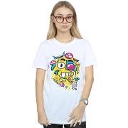 T-shirt Dc Comics Teen Titans Go Pizza Face