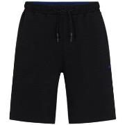 Short BOSS SHORT HEADLO 1 NOIR COTON MÉLANGÉ