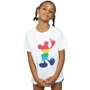 T-shirt enfant Disney Mickey Mouse Rainbow Pose