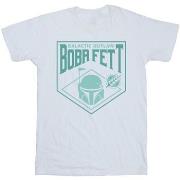 T-shirt Disney The Book Of Boba Fett Galactic Helm Chest