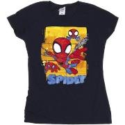 T-shirt Marvel Spidey And His Amazing Friends Flying