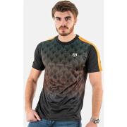 T-shirt Sergio Tacchini T-SHIRT FORESTA NOIR ET ORANGE