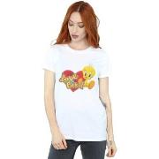 T-shirt Dessins Animés Valentine's Day Love Bird