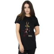 T-shirt Dessins Animés Wile E Coyote Distressed