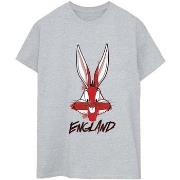 T-shirt Dessins Animés Bugs England Face