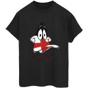 T-shirt Dessins Animés Daffy England Face