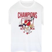 T-shirt Dessins Animés Champions