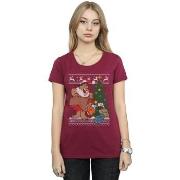 T-shirt The Flintstones Christmas Fair Isle