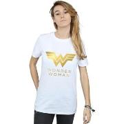 T-shirt Dc Comics Wonder Woman 84 Golden Logo