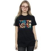 T-shirt Dc Comics 84 Truth Love Justice