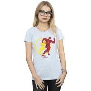 T-shirt Dc Comics The Flash Running Emblem