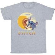 T-shirt Disney Lilo Stitch Summer Waves