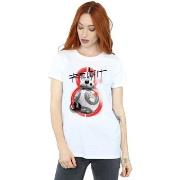 T-shirt Disney The Last Jedi Roll With It