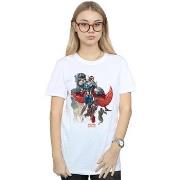 T-shirt Marvel Falcon Evolution