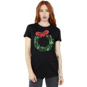 T-shirt Marvel Avengers Christmas Wreath
