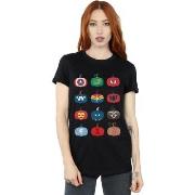 T-shirt Marvel Avengers Pumpkin Icons