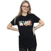 T-shirt Marvel Collage Logo