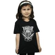 T-shirt enfant Marvel Thor Ragnarok Hammer Logo